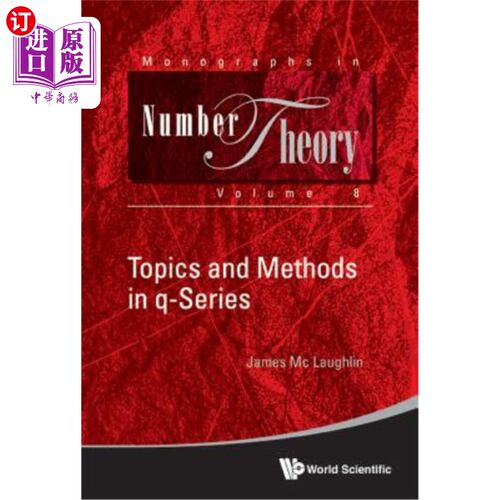 海外直订Topics and Methods in q-Series q-级数中的主题和方法