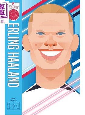 预售 足球传奇 埃尔林·哈兰德 Football Legends #8 Erling Haaland 英文原版 Ben Lerwill【中商原版】