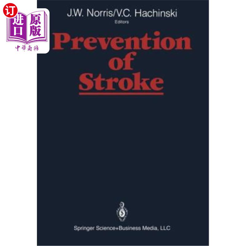 海外直订医药图书Prevention of Stroke 预防中风