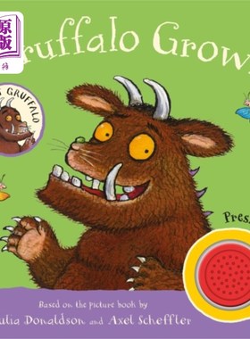 海外直订My First Gruffalo: Gruffalo Growl 我的第一只格鲁法洛:格鲁法洛咆哮