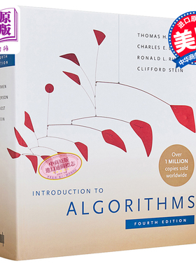 算法导论 第四版 Introduction to Algorithms fourth edition 英文原版 Thomas H Cormen Charles E Leiserson【中商原版】