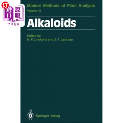 海外直订Alkaloids 生物碱