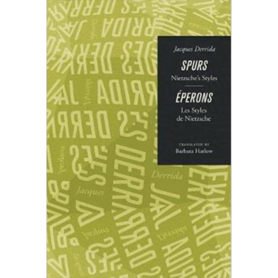 雅克 德里达 尼采风格 英法双语 英文原版 Spurs Nietzsche s Styles Jacques Derrida 法国哲学家 解构主义代表【中商原版】