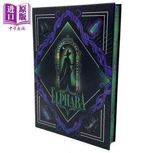 英文版 Wicked Journal 魔法坏女巫 魔法坏女巫周边 Hardcover 艾芙芭笔记本日记本精致复古刷边手账本高颜值 Thropp 预售 Elphaba