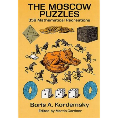 莫斯科谜题 359个数学重现 英文原版 Moscow Puzzles 359 Mathematical Recreations Boris A Kordemsky【中商原版】