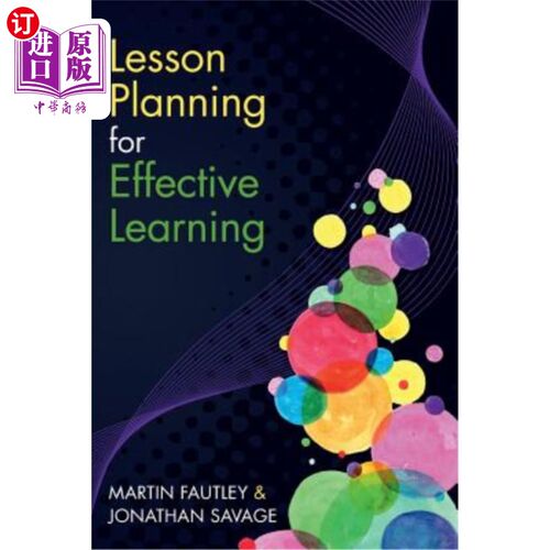 海外直订Lesson Planning for Effective Learning 有效学习的课程计划