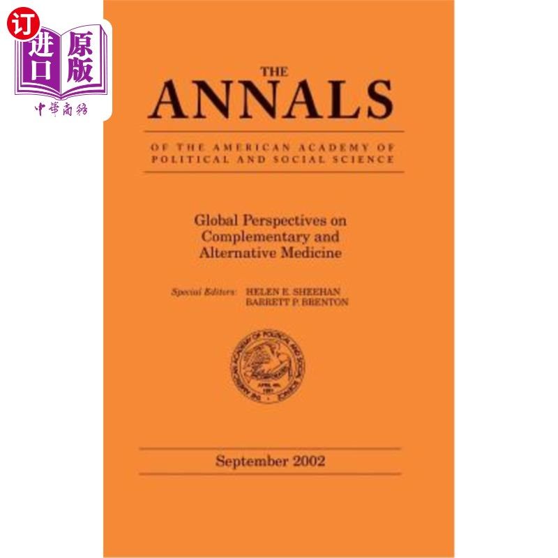 海外直订医药图书Global Perspectives on Complementary and Alternative Medicine 补充医学和替代医学的全球视角