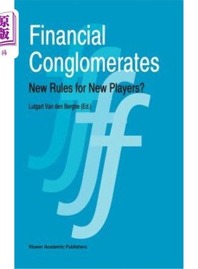 海外直订Financial Conglomerates: New Rules for New Players? 金融集团:新玩家的新规则?