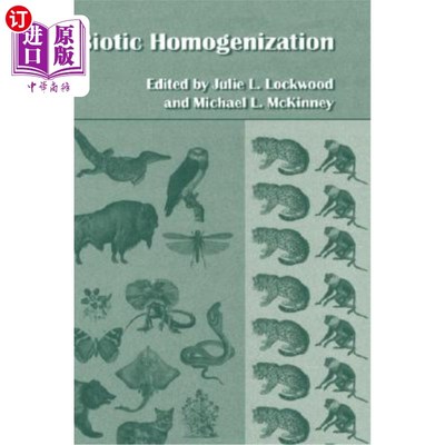 海外直订Biotic Homogenization 生物同质化