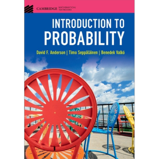 现货 Introduction to Probability Cambridge Mathematical Textbooks 英文原版 概率导论 David F Anderson【中商原版】