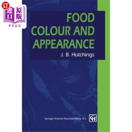 海外直订Food Colour and Appearance 食品颜色和外观