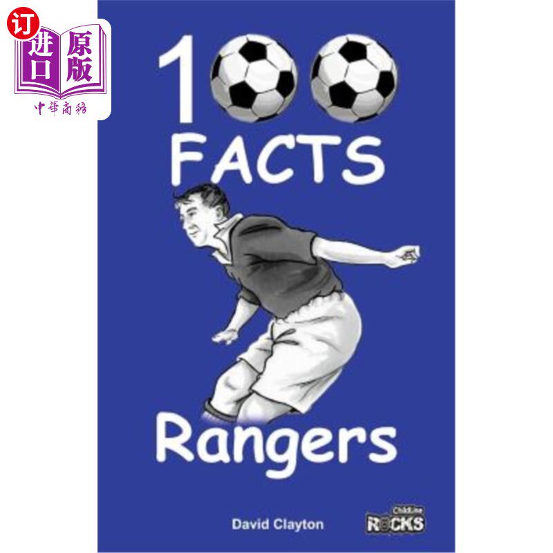 海外直订Rangers FC - 100 Facts 游骑兵队-100个事实