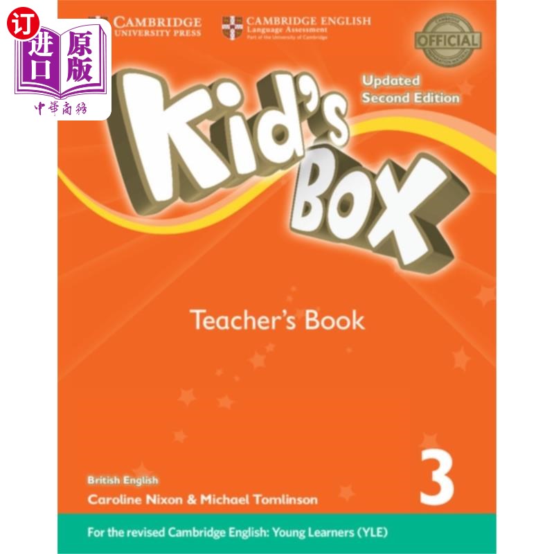 海外直订Kid's Box Level 3 Teacher's Book British English 儿童读物三级英式英语教师用书