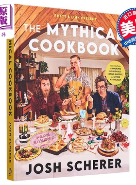 现货 网络视频红人瑞德和林克 神话食谱 Rhett and Link Present 英文原版 Josh Scherer 美食 食谱 特色美食【中商原版】
