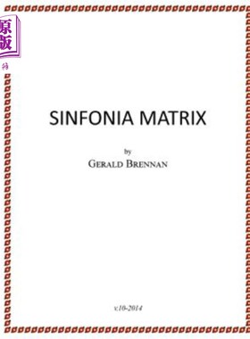 海外直订Sinfonia Matrix ·矩阵