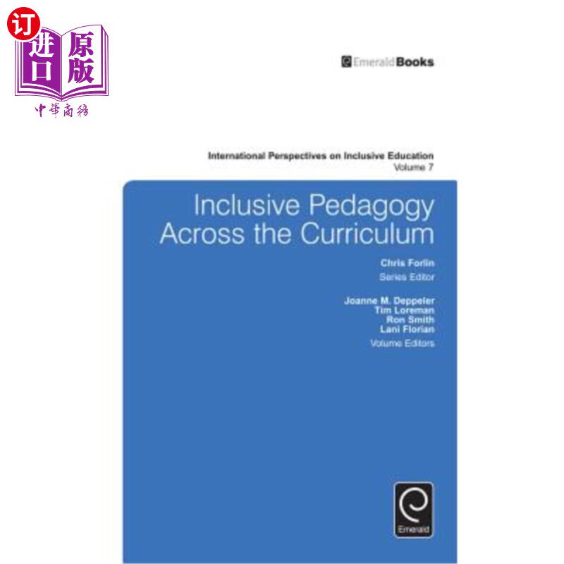 海外直订Inclusive Pedagogy Across the Curriculum 课程中的包容性教学法