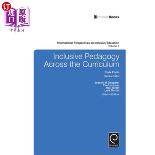海外直订Inclusive Pedagogy Across the Curriculum 课程中的包容性教学法