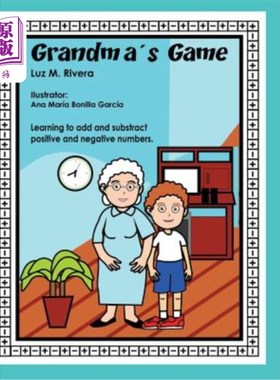 海外直订Grandma's Game: Learning to add and subtract positive and negative numbers 奶奶的游戏:学习加减正数和负数