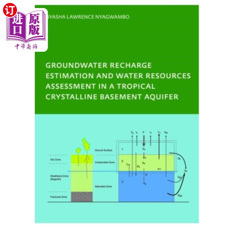 海外直订Groundwater Recharge Processes and Groundwater M... 热带结晶基底含水层的地下水补给过程和地下水管理