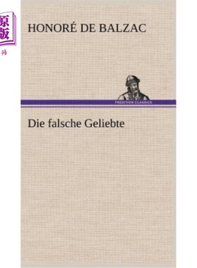 海外直订德语 Die Falsche Geliebte 爱错人