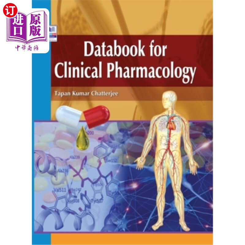 海外直订医药图书Databook for Clinical Pharmacology 临床药理学数据手册