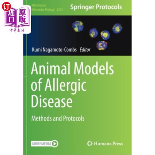 海外直订医药图书Animal Models of Allergic Disease: Methods and Protocols 过敏性疾病动物模型:方法和方案