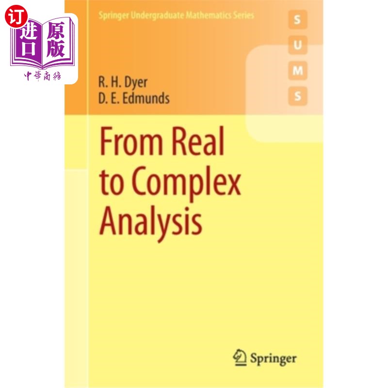 海外直订From Real to Complex Analysis From Real to Complex Analysis