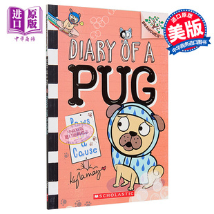 Diary of a Pug 3 哈马狗3 Paws for a Cause 学乐大树系列儿童初级章节桥梁书 550L 英文原版图像小说 5-12岁【中商原版】