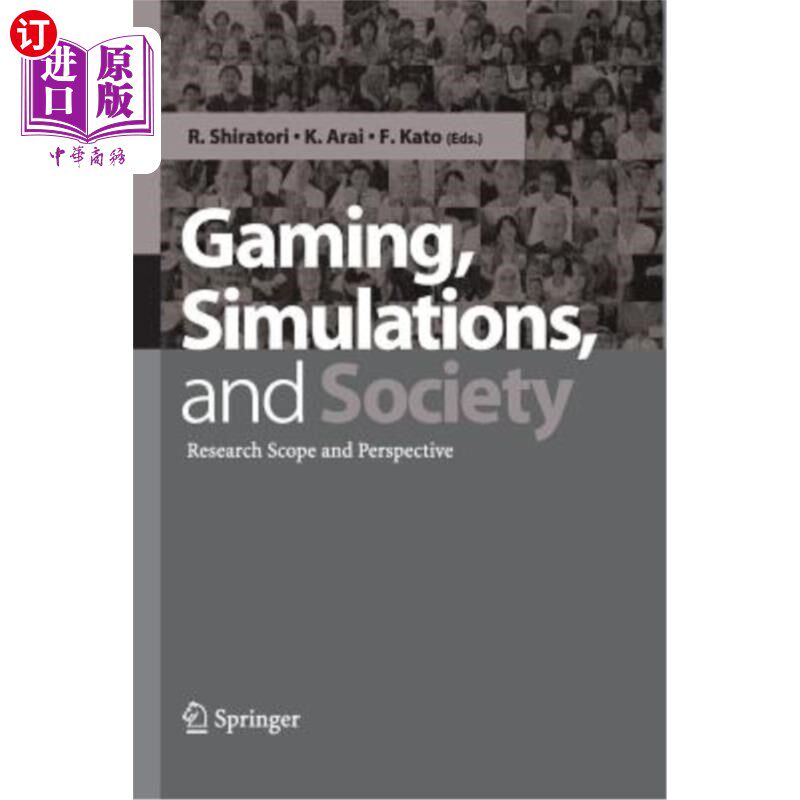 海外直订Gaming, Simulations and Society: Research Scope and Perspective 游戏、模拟与社会:研究范围与视角