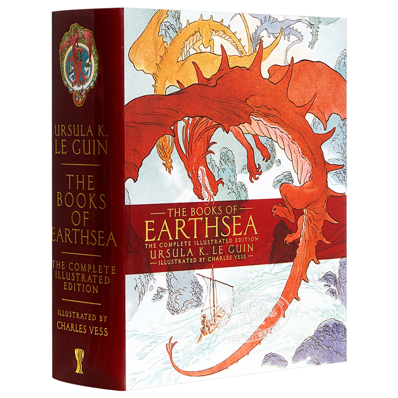 地海传说全集 精装插图版 英文原版 The Books of Earthsea The Complete Illustrated Edition 厄休拉 勒古恩【中商原版】