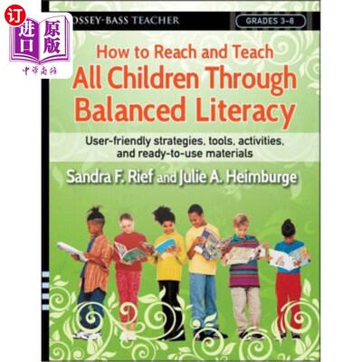 海外直订How to Reach and Teach All Children Through Balanced Literacy 如何通过均衡的读写能力接触和教育所有儿童