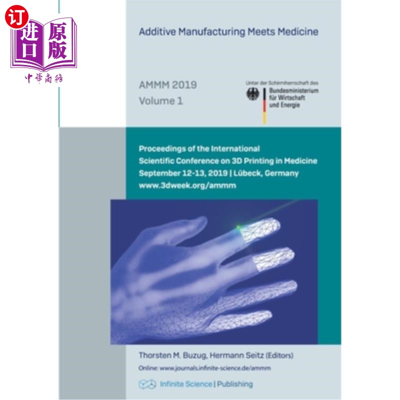 海外直订医药图书Additive Manufacturing Meets Medicine (AMMM 2019) 添加剂制造与医药（AMMM 2019）