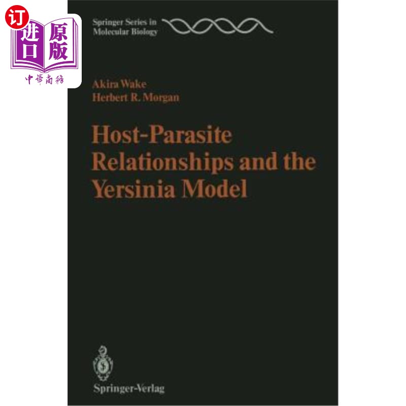 海外直订医药图书Host-Parasite Relationships and the Yersinia Model 宿主-寄生虫关系和耶尔森氏菌模型