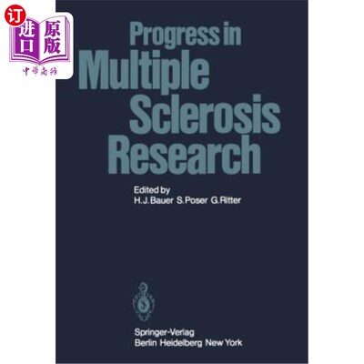 海外直订医药图书Progress in Multiple Sclerosis Research 多发性硬化研究进展