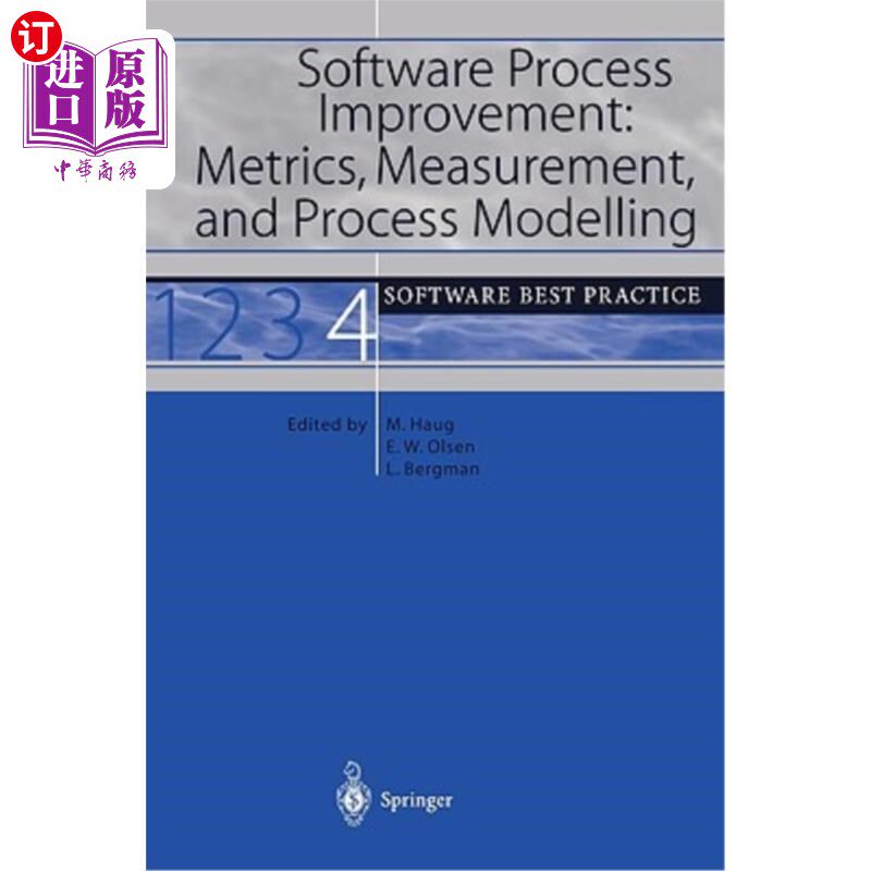 海外直订Software Process Improvement: Metrics, Measurement, and Process Modelling: Softw 软件过程改进：度量、度量和