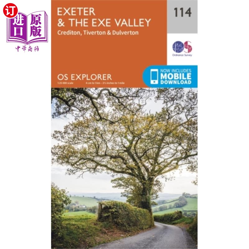 海外直订Exeter and the Exe Valley 埃克塞特和埃克山谷
