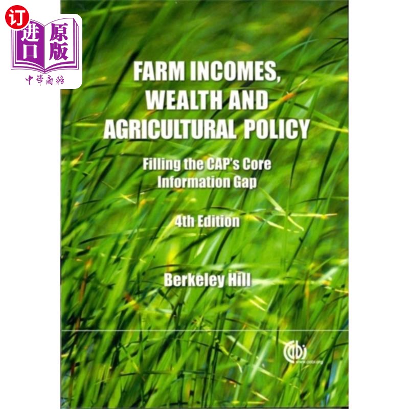 海外直订Farm Incomes, Wealth and Agricultural Policy 农业收入、财富与农业政策