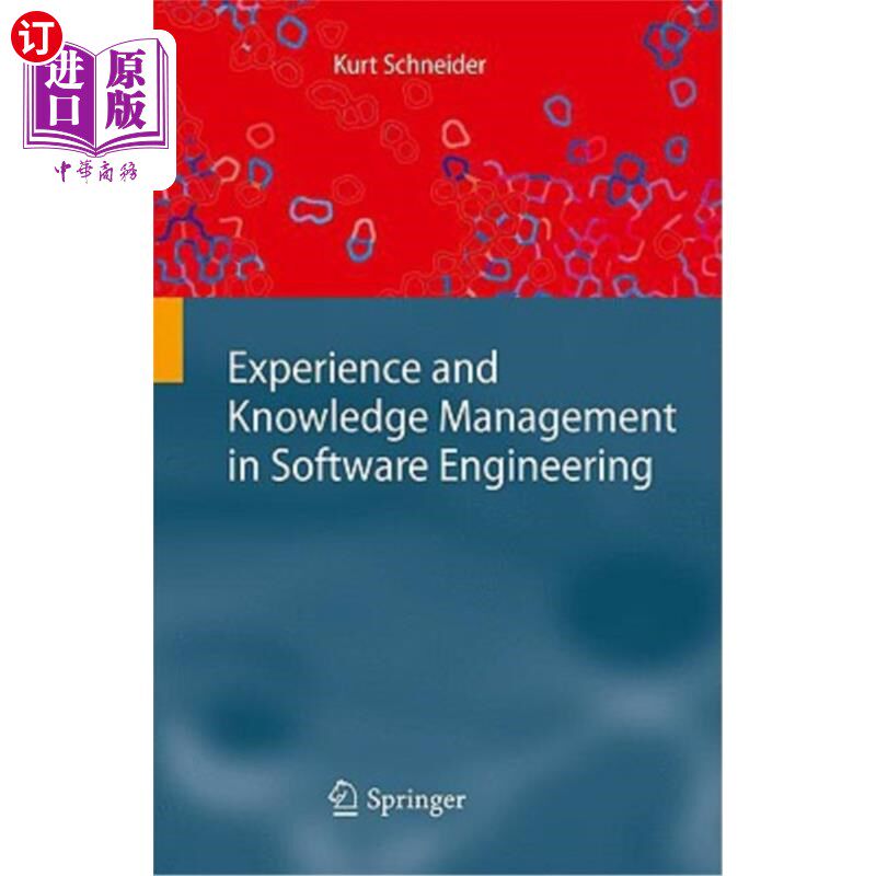 海外直订Experience and Knowledge Management in Software Engineering 具有软件工程管理经验和知识