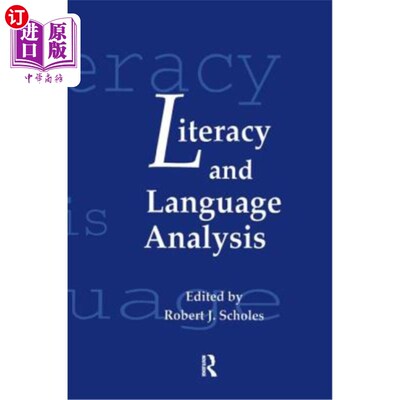 海外直订Literacy and Language Analysis 识字与语言分析