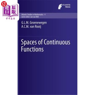 连续函数空间 海外直订Spaces Continuous Functions