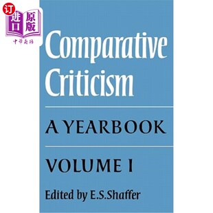Criticism Literary 海外直订Comparative Yearbook ：年鉴 文学经典 Volume the 比较批评：首卷 Canon