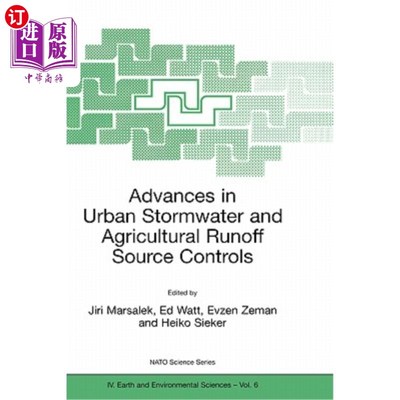 海外直订Advances in Urban Stormwater and Agricultural Runoff Source Controls 城市雨水与农业径流源控制研究进展