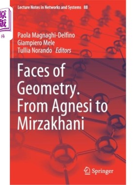 海外直订Faces of Geometry. from Agnesi to Mirzakhani 几何面。从阿涅西到米尔扎卡尼