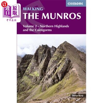 海外直订Walking the Munros Vol 2 - Northern Highlands an... 行走蒙罗斯卷2 -北部高地和凯恩戈姆