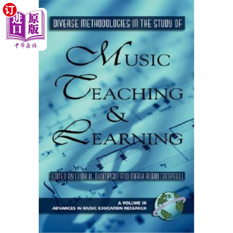 海外直订Diverse Methodologies in the Study of Music Teaching and Learning (PB) 音乐教与学研究的多元方法论图片