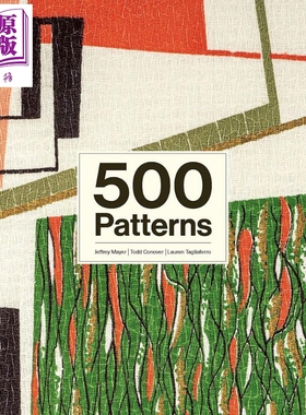 500 Patterns 进口艺术 纺织花样设计500种【中商原版】