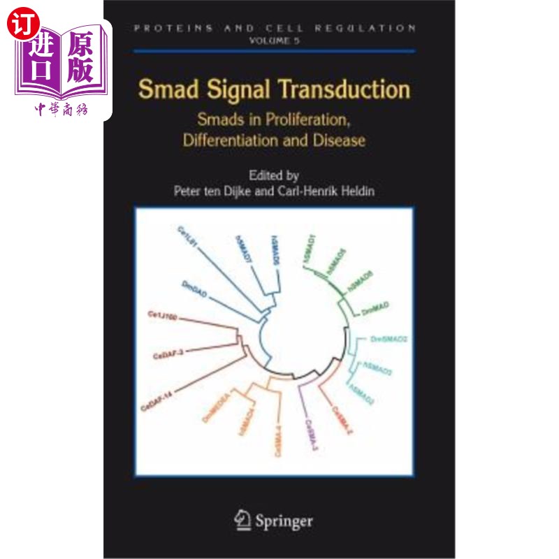 海外直订医药图书Smad Signal Transduction: Smads in Proliferation, Differentiation and Disease Smad信号转导：Smad在