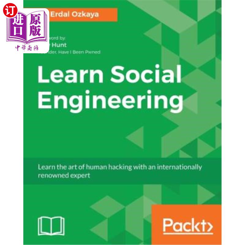 海外直订Learn Social Engineering 学习社会工程