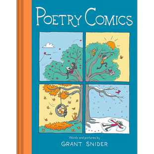 诗歌漫画 Grant Snider Poetry Comics 英文原版 儿童诗歌绘本图画书 精装精品绘本 进口儿童读物 8-12岁 童诗【中商原版】