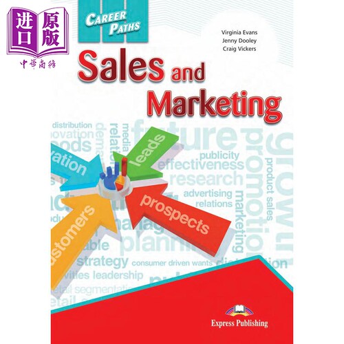 Career Paths Sales and Marketing Student's Book 职业道路系列 销售和市场营销 学生用书带电子书【中商原版】